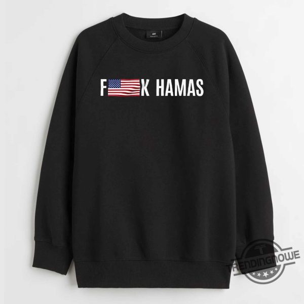 Funny Fuck Hamas Flag American Shirt trendingnowe 2