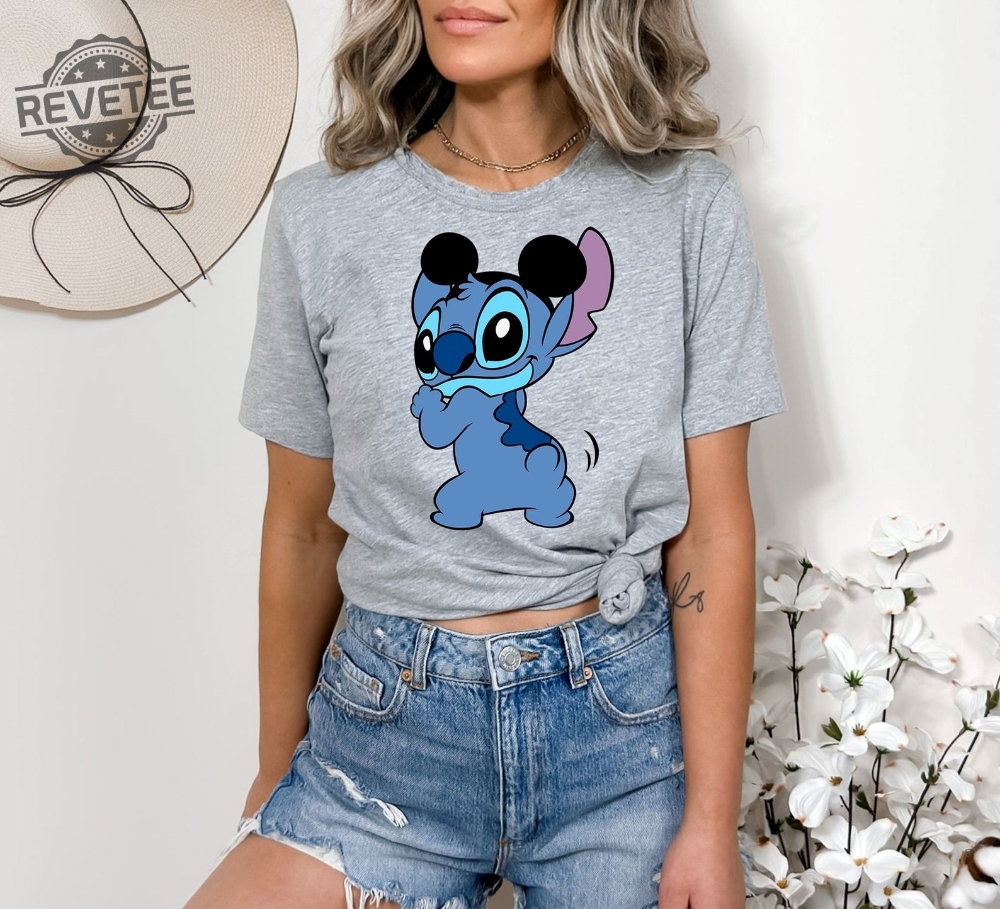 Stitch Disneyworld Shirt Disney Stitch Balloon Shirt Disney Trip Shirt Cute Stitch Shirt Stitch Disney Characters Shirt Unique