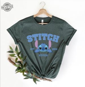 Stitch Est 2002 T Shirt Cute Stitch Shirt Lilo And Stitch T Shirt Cute Lilo And Stitch T Shirt Disney World T Shirts Unique revetee 3