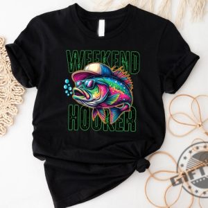 Weekend Hooker Shirt Fishing Tshirt Lake Vibes Sweatshirt Bass Fish Dad Fishing Hoodie Fishing Outfit Camping Shirt giftyzy 4
