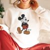 Disney Classic Mickey Mouse Pose Sweatshirt Mickey Hoodie Disneyland Holiday Vacation T Shirt Disney Retro T Shirt Unique revetee 1