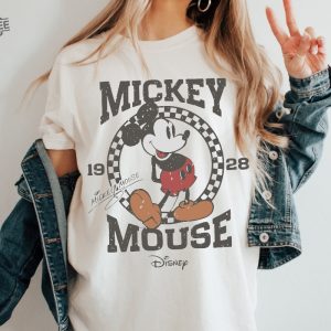 Retro Mickey Mouse Shirt Vintage Mickey Shirt Disney Vacation Shirt Disneyland Mickey Shirt Magic Kingdom Shirt Unique revetee 2 1