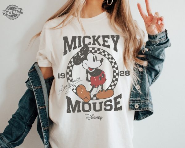 Retro Mickey Mouse Shirt Vintage Mickey Shirt Disney Vacation Shirt Disneyland Mickey Shirt Magic Kingdom Shirt Unique revetee 2 1