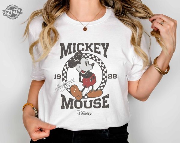 Retro Mickey Mouse Shirt Vintage Mickey Shirt Disney Vacation Shirt Disneyland Mickey Shirt Magic Kingdom Shirt Unique revetee 5 1