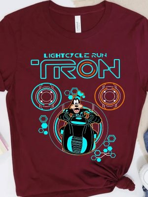 Disney Mickey Mouse Tron Lightcycle Run Ride Matching Shirt Magic Kingdom Wdw Unisex T Shirt Family Birthday Gift Adult Unique revetee 2