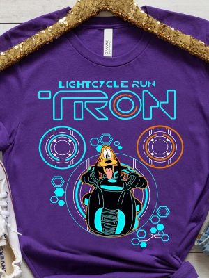 Disney Mickey Mouse Tron Lightcycle Run Ride Matching Shirt Magic Kingdom Wdw Unisex T Shirt Family Birthday Gift Adult Unique revetee 4