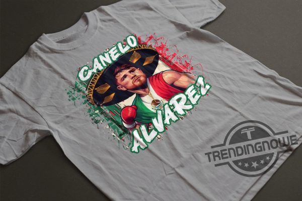 Canelo Alvarez Shirt Cinco De Mayo Shirt Canelo Alvarez Undisputed King Mexico Goat Saul Alvarez Shirt trendingnowe 3