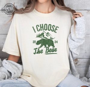 I Choose The Bear Shirt I Choose The Bear Womens Rights Shirt 4B Movement Shirt Smash The Patriarchy Roe V Wade Shirt Unique revetee 1