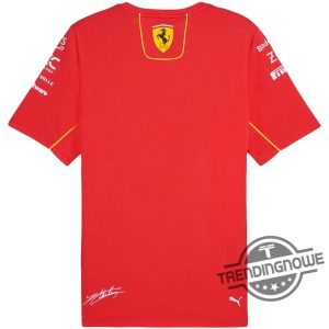 Scuderia Ferrari 2024 Team Charles Leclerc Shirt trendingnowe.com 3