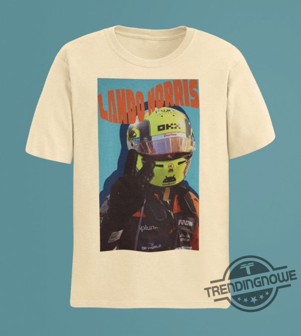 Lando Norris Shirt Lando Norris Hoodie Lando Norris Signature Series F1 T Shirt trendingnowe 1