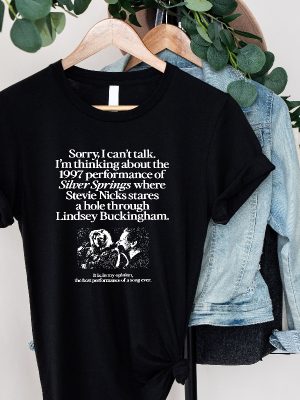 Im Thinking About The 1997 Performance Of Silver Springs Shirt Nicks And Buckingham Shirt Fleetwood Mac Shirt Unique revetee 2