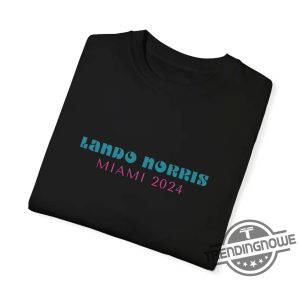Lando Norris Shirt Lando Norris Miami Shirt Norris Miami 2024 Winner Sweatshirt Lando Norris Signature Series F1 T Shirt trendingnowe 1
