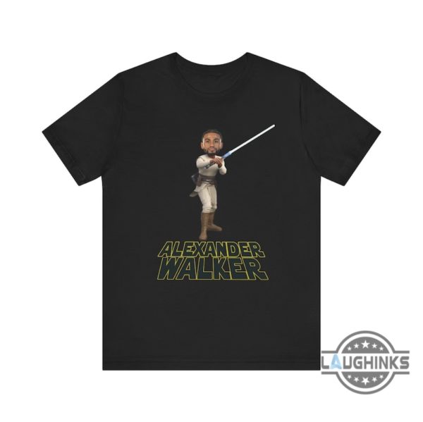 alexander walker minnesota timberwolves star wars shirt funny luke skywalker t shirt galactic power edition laughinks 4