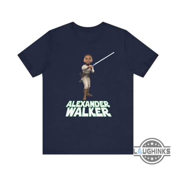 alexander walker minnesota timberwolves star wars shirt funny luke skywalker t shirt galactic power edition laughinks 5