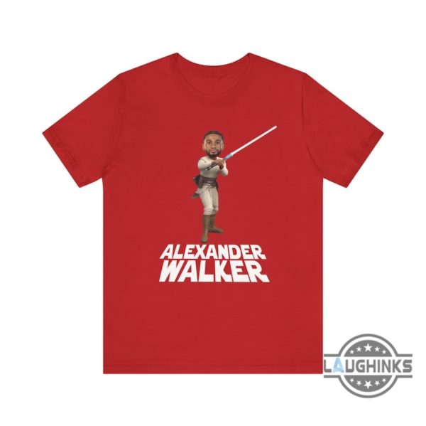 alexander walker minnesota timberwolves star wars shirt funny luke skywalker t shirt galactic power edition laughinks 6