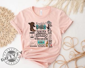 Combs Country Music Shirt Western Sweatshirt Cowboy Combs Tshirt Luke Combs Fan Cowgirl Hoodie Music Concert Shirt giftyzy 5