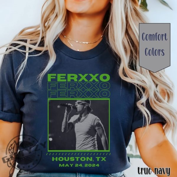 Ferxxo Shirt Custom Ferxxo Personalized Shirt Hiphop Rnb Rapper Singer Retro 90S Fans Gift giftyzy 2