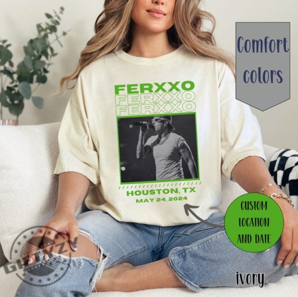 Ferxxo Shirt Custom Ferxxo Personalized Shirt Hiphop Rnb Rapper Singer Retro 90S Fans Gift giftyzy 5
