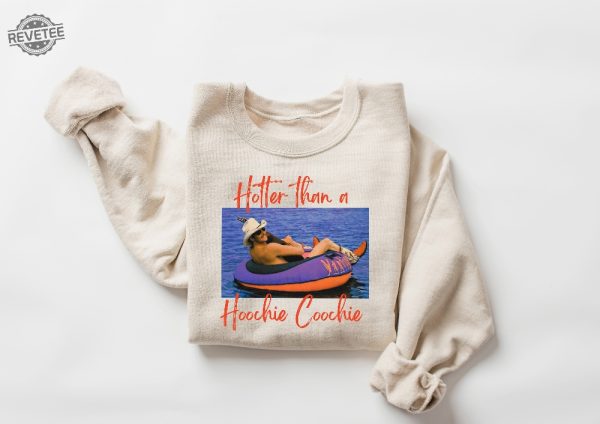 Hotter Than A Hoochie Coochie Tee Hotter Than A Hoochie Coochie Shirt 90S Country Music Trendy Summer Tee Women Concert Unique revetee 1