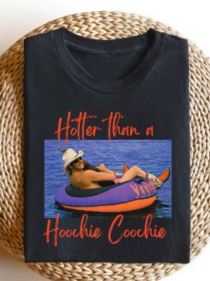 Hotter Than A Hoochie Coochie Tee Hotter Than A Hoochie Coochie Shirt 90S Country Music Trendy Summer Tee Women Concert Unique revetee 2