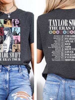 Eras Tour Shirt Long Live Shirt Concert Night Tshirt Swift Merch Concert Tshirt Eras Tour Tshirt Front And Back Print Free Shipping Unique revetee 2