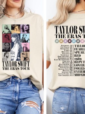 Eras Tour Shirt Long Live Shirt Concert Night Tshirt Swift Merch Concert Tshirt Eras Tour Tshirt Front And Back Print Free Shipping Unique revetee 3