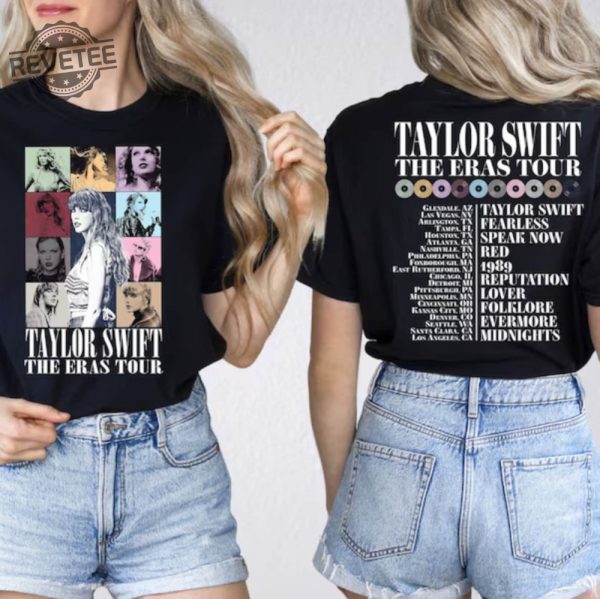 Eras Tour Shirt Long Live Shirt Concert Night Tshirt Swift Merch Concert Tshirt Eras Tour Tshirt Front And Back Print Free Shipping Unique revetee 4