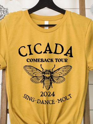 Cicada Shirt 2024 Cicada Reunion Tee Funny Cicada Concert T Shirt Bug Humor Goblincore Insect Tee Shirts Nature Lover Gift Unique revetee 5