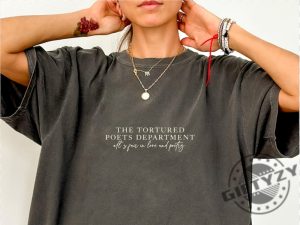 Tortured Poets Department Album Song Track List Graphic Shirt Song Collage Concert Ttpd Taylor Fan Gift giftyzy 2