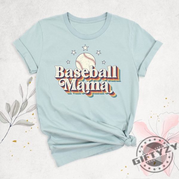 Baseball Mom Shirt Baseball Lover Women Tshirt Baseball Mama Hoodie Game Day Outfit Gift For Baseball Mom Baseball Season Mom Shirt giftyzy 2