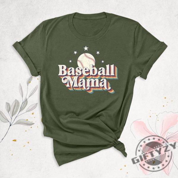 Baseball Mom Shirt Baseball Lover Women Tshirt Baseball Mama Hoodie Game Day Outfit Gift For Baseball Mom Baseball Season Mom Shirt giftyzy 3