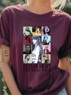 Eras Tour Shirt Taylor Swift Shirt Taylor Swift Fan Shirt Eras Tour Outfit Midnights Concert Shirt Taylor Swift Merch Shirt Unique revetee 3