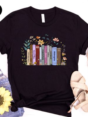 Swiftie Shirt Taylor Eras Shirt Taylor Swift Albums As Books Swiftie Tee Shirt For Swiftie Taylor Swift Merch Unisex Cotton Tee Unique revetee 2