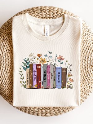 Swiftie Shirt Taylor Eras Shirt Taylor Swift Albums As Books Swiftie Tee Shirt For Swiftie Taylor Swift Merch Unisex Cotton Tee Unique revetee 4