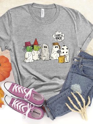 I Got A Rock Halloween Custom Meme Shirt Funny Ghost T Shirt Spooky Shirt Unique revetee 2