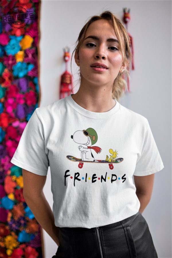 Snoopy Friend Inspired T Shirt Womens Unique revetee 1