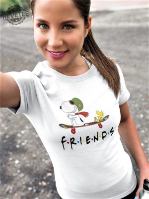 Snoopy Friend Inspired T Shirt Womens Unique revetee 2