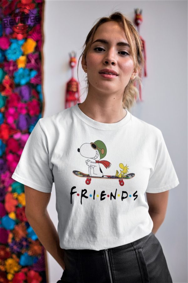 Snoopy Friend Inspired T Shirt Womens Unique revetee 4