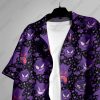 Gengar Hawaiian Shirt Gengar Hawaiian Button Up Shirt Gengar Ghost Shirt Gift trendingnowe 2