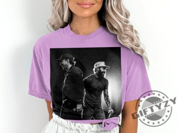 Post Malone Morgan Wallen I Had Some Help Country Posty Shirt giftyzy 3