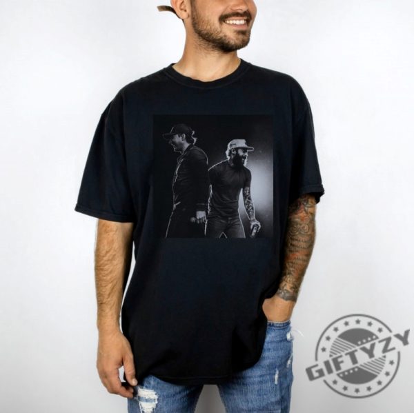Post Malone Morgan Wallen I Had Some Help Country Posty Shirt giftyzy 5