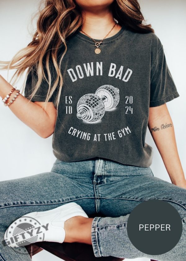 Down Bad The Tortured Poets Department Shirt giftyzy 1