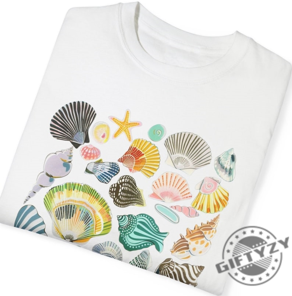 Vintage Seashells Cottagecore Aesthetic Shirt Nautical Ocean Swimsuit Coverup Oversized Coastal Surf Shirt 10 Vintage Seashells Cottagecore Aesthetic Shirt Nautical Ocean Swimsuit Coverup Oversized Coastal Surf Shirt