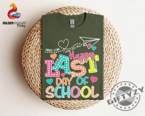 Happy Last Day Of School Shirt Summer Break Gift giftyzy 3