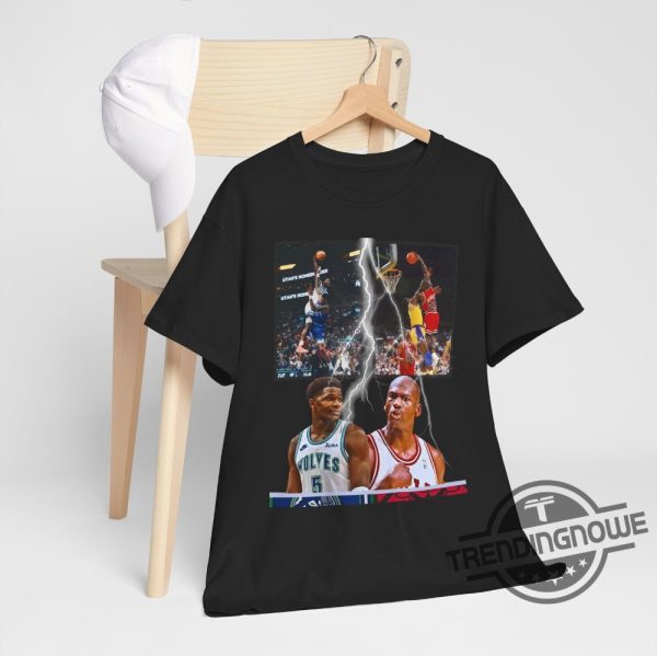 Anthony Edwards Shirt Anthony Edwards Michael Jordan T Shirt Gift For Woman And Man Unisex Shirt Timberwolves Minnesota Shirt trendingnowe 2