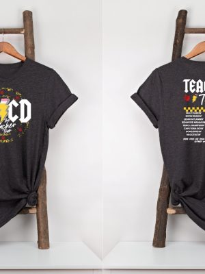 Teacher Shirt Abcd Teacher Tour Shirt Back To School Shirt End Of School Year Shirt Trendy T Shirt Kindergarten Teacher Shirt Unique revetee 5