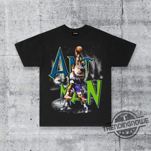 Anthony Edwards Ant Man Shirt Anthony Edwards Tee Minnesota Basketball Shirt For Him For Her Anthony Edwards Shirt trendingnowe 1