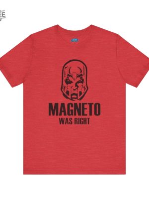 Magneto Was Right Xmen 97 Shirt Marvel Shirt Gifts For Comic Book Lovers Unique revetee 3