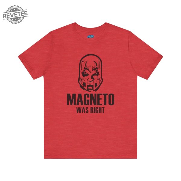 Magneto Was Right Xmen 97 Shirt Marvel Shirt Gifts For Comic Book Lovers Unique revetee 3