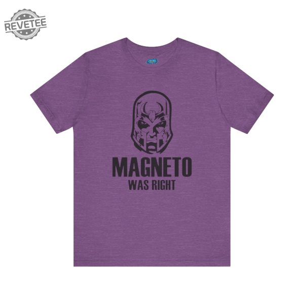 Magneto Was Right Xmen 97 Shirt Marvel Shirt Gifts For Comic Book Lovers Unique revetee 4